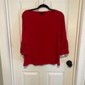 Banana Republic - Lace Bell Sleeve Blouse